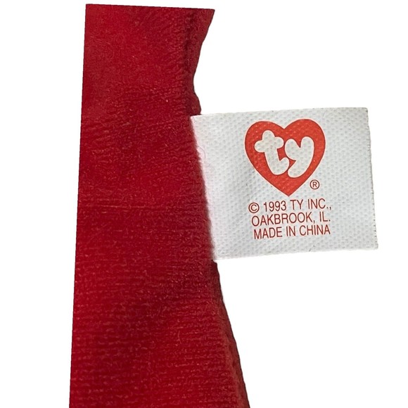 Lot Of 4 McDonalds TY Teenie Beanie Babies 1993 Pinchers, Inch, Doby, Zip - Picture 3 of 10